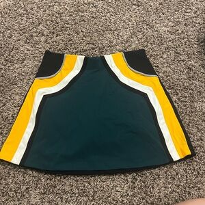 Athletic mini skirt A line with shorts attached 00